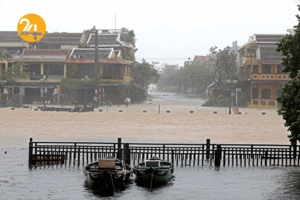 طوفان وحشیانه در ویتنام