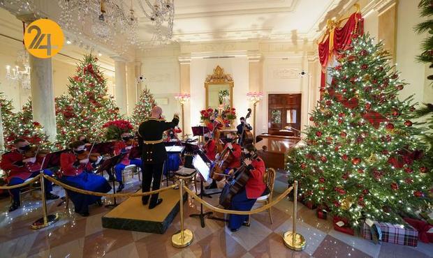 کاخ سفید در آستانه کریسمس