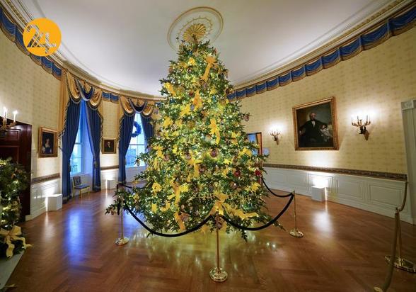 کاخ سفید در آستانه کریسمس