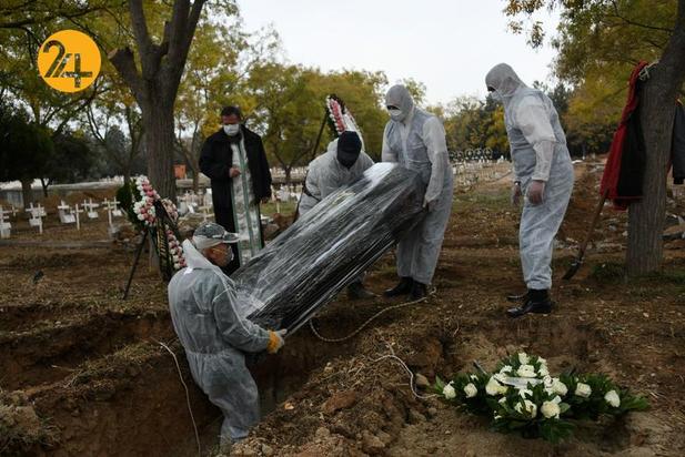 اجساد کرونایی در سینه قبرستان