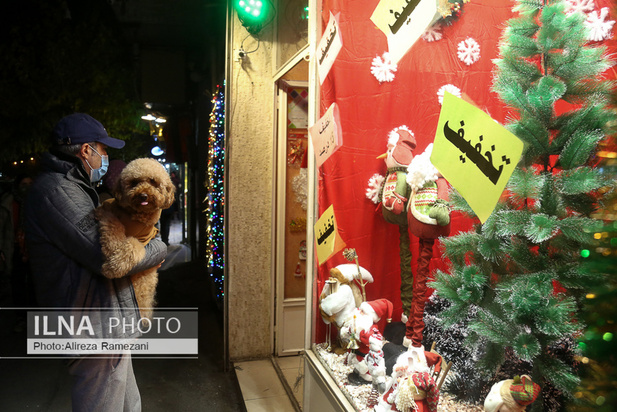 تهران در آستانه سال نو میلادی