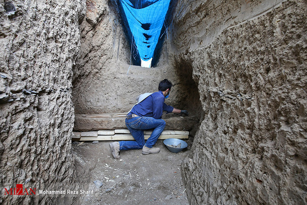 کشف اسکلت‌های اشکانی در اصفهان
