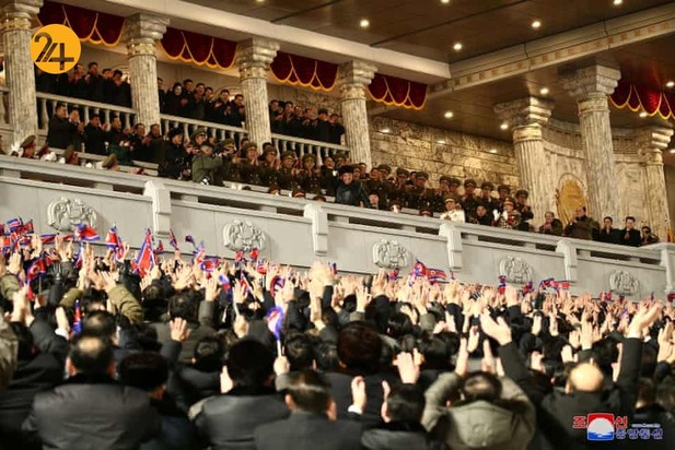 رژه نظامی در کره شمالی با حضور کیم جونگ اون
