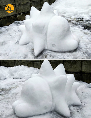 مجسمه‌های برفی