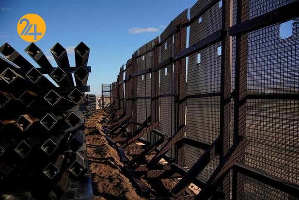 توقف دیوار مرزی مکزیک