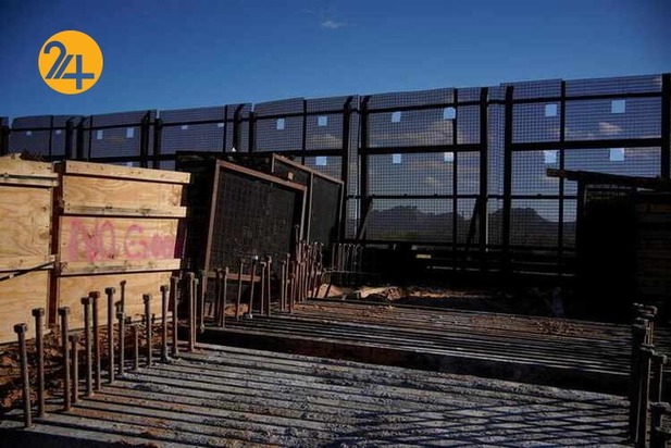 توقف دیوار مرزی مکزیک
