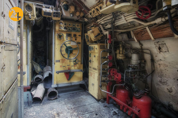 تصاویر باورنکردنی از زیردریایی متروک شوروی