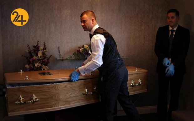 خاکسپاری کرونایی‌ها در بریتانیا