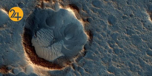 سطح زیبای کره مریخ