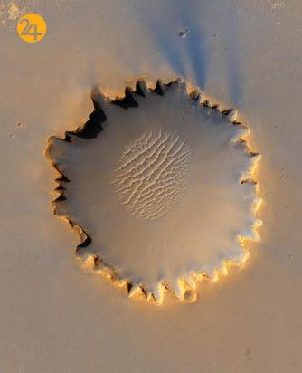 سطح زیبای کره مریخ