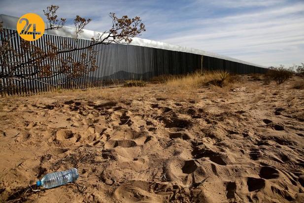 تصاویر مهاجران در مرز مکزیک