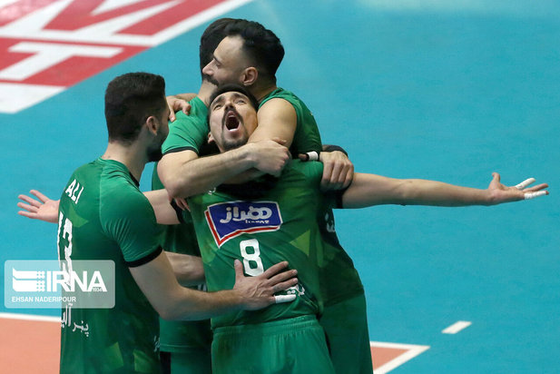لحظات شادی پرشور والیبالیست‌های ایرانی