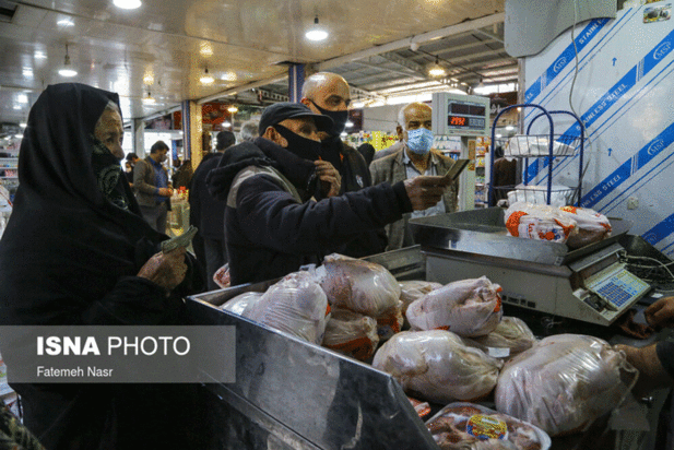 صف‌های طولانی مرغ در شهر‌های ایران