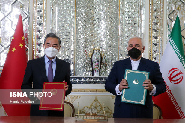 دیدار ظریف با وزیر امور خارجه چینن