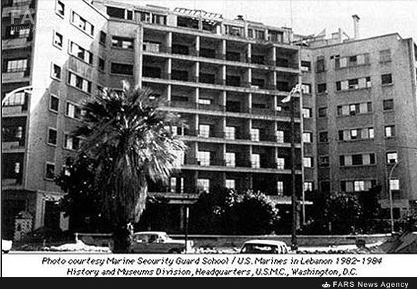 انفجار سفارت آمریکا در بیروت