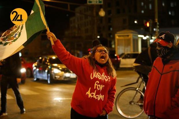 اعتراضات در شیکاگو به قتل یک نوجوان توسط پلیس