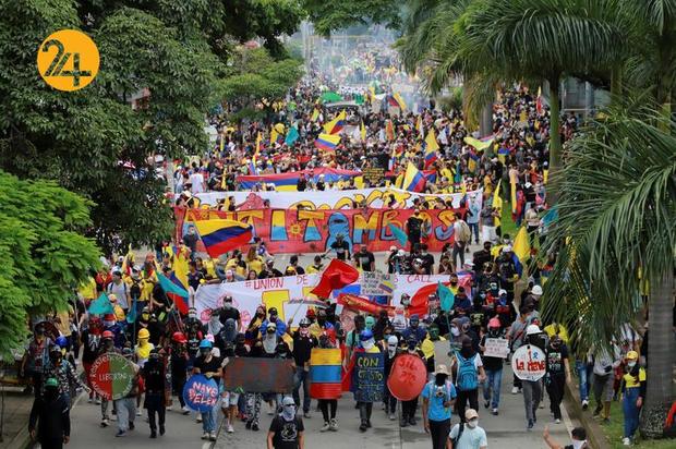 ده‌ها کشته در درگیری‌‌های خشونت‌بار کلمبیا