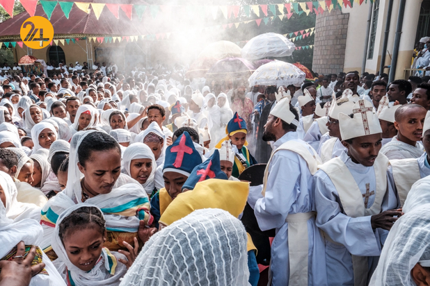 تصاویری عجیب از رفتار انتخاباتی مردم اتیوپی