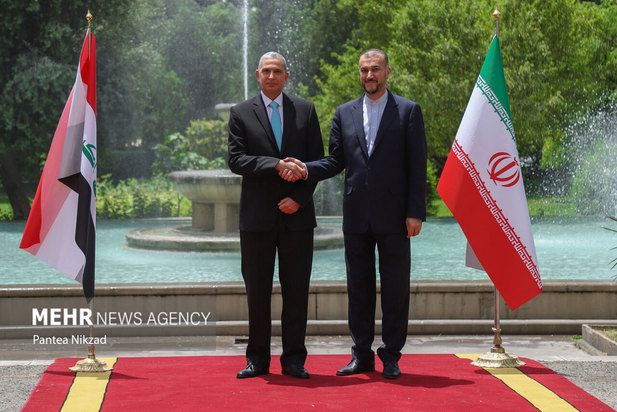 دیدار وزیر امور خارجه ایران با وزیر کشور عراق